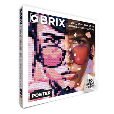 Qbrix – Qbrix Fotokonstruktor Original | 3D Holzpuzzle - Lama Welt