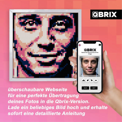 Qbrix – Qbrix Fotokonstruktor Original | 3D Holzpuzzle - Lama Welt