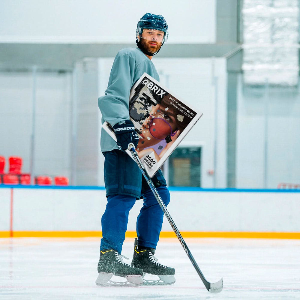 Qbrix – Qbrix Fotokonstruktor Original | 3D Holzpuzzle - Lama Welt