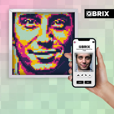 Qbrix – Qbrix Fotokonstruktor Original | 3D Holzpuzzle - Lama Welt