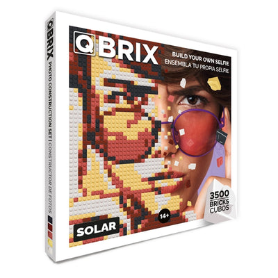 Qbrix – Qbrix Fotokonstruktor Original | 3D Holzpuzzle - Lama Welt