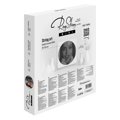 RingString – Ringstring | 3D Holzpuzzle - Lama Welt