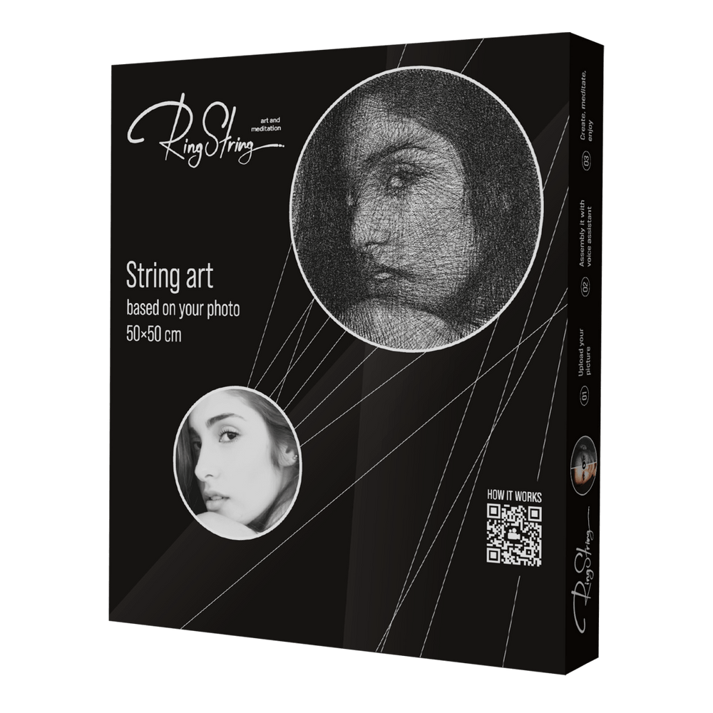 RingString – Ringstring | 3D Holzpuzzle - Lama Welt