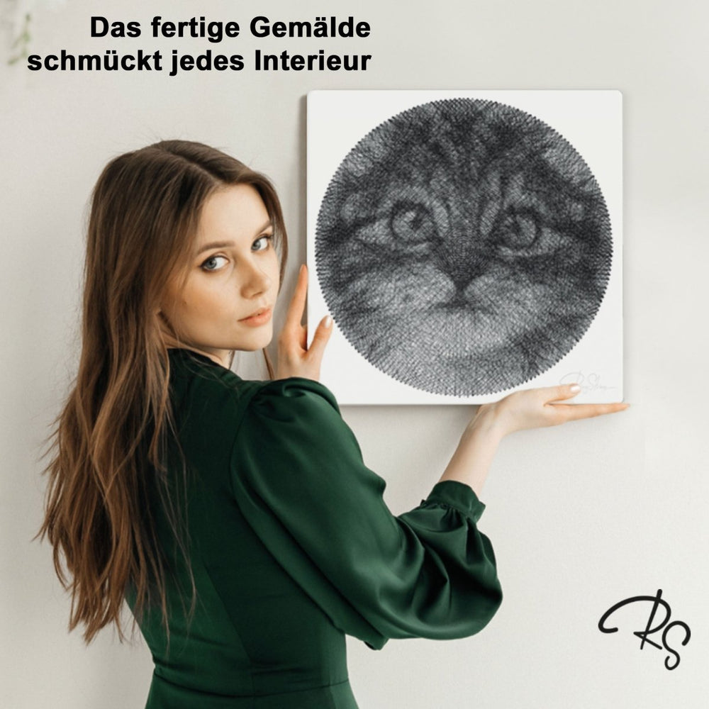 RingString – Ringstring | 3D Holzpuzzle - Lama Welt