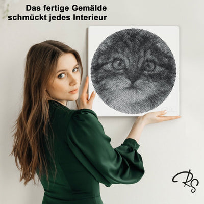 RingString – Ringstring | 3D Holzpuzzle - Lama Welt