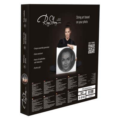 RingString – Ringstring | 3D Holzpuzzle - Lama Welt