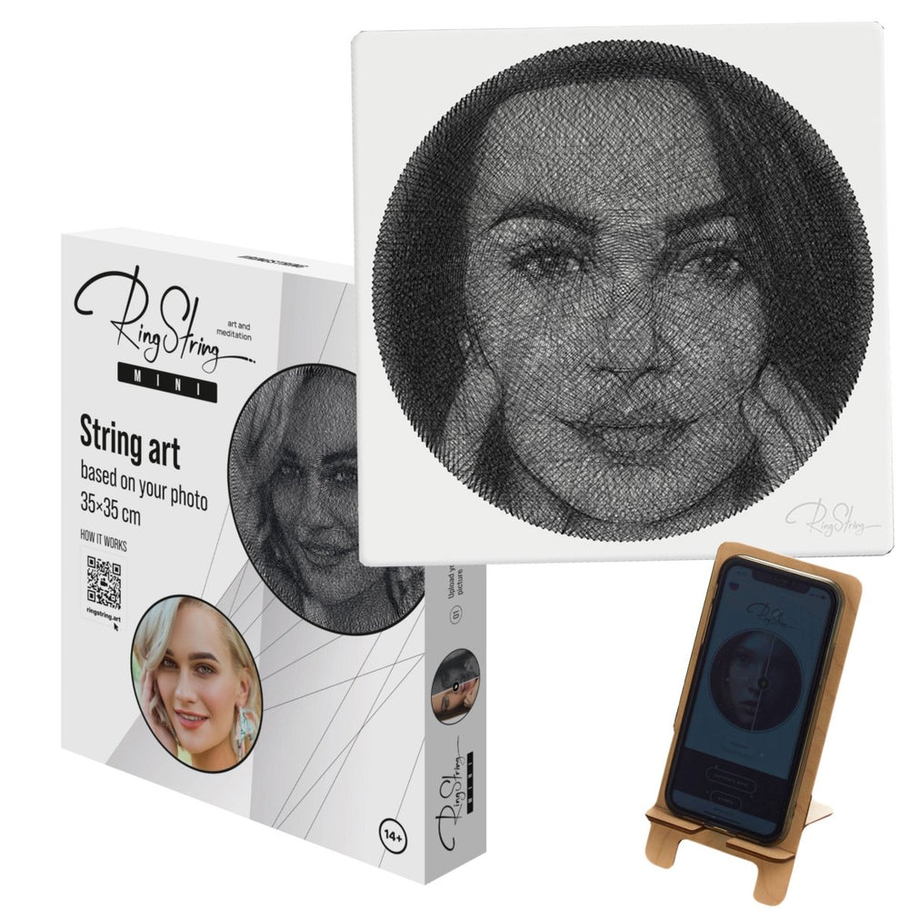 RingString – Ringstring | 3D Holzpuzzle - Lama Welt