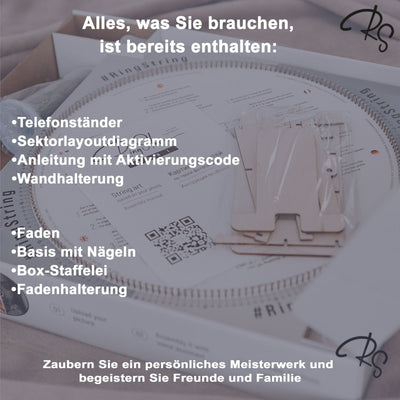 RingString – Ringstring | 3D Holzpuzzle - Lama Welt