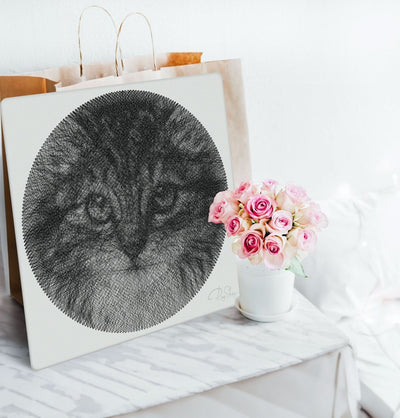 RingString – Ringstring | 3D Holzpuzzle - Lama Welt