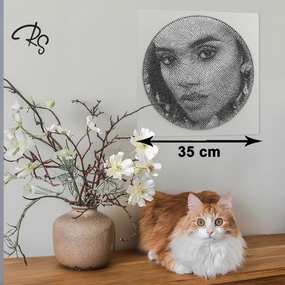 RingString – Ringstring | 3D Holzpuzzle - Lama Welt