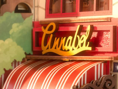 Robotime l Blumenecke | Book Nook - Lama Welt