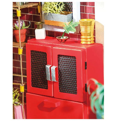 Robotime l Emilys Blumenladen | 3D Miniaturhaus - Lama Welt