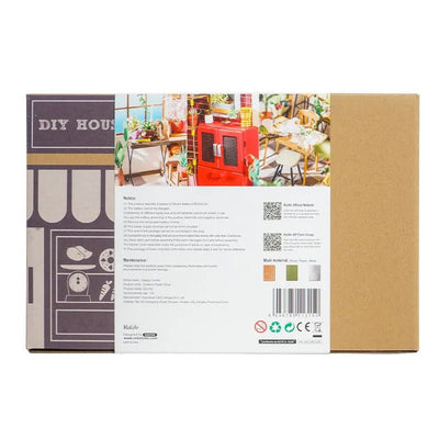 Robotime l Emilys Blumenladen | 3D Miniaturhaus - Lama Welt