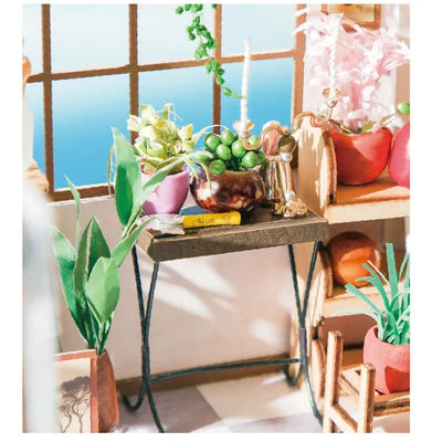 Robotime l Emilys Blumenladen | 3D Miniaturhaus - Lama Welt