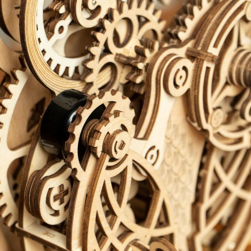 Robotime l Eulenuhr | 3D Holzpuzzle - Lama Welt