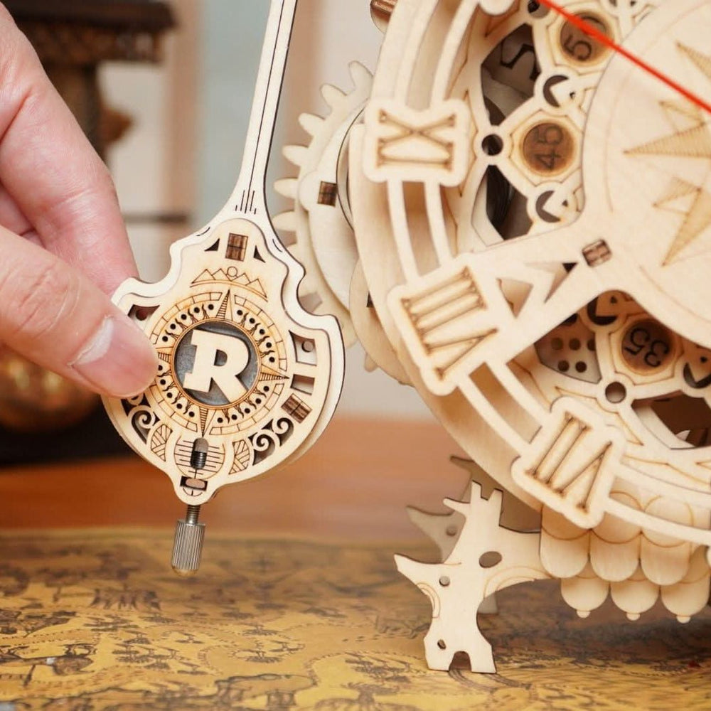 Robotime l Eulenuhr | 3D Holzpuzzle - Lama Welt