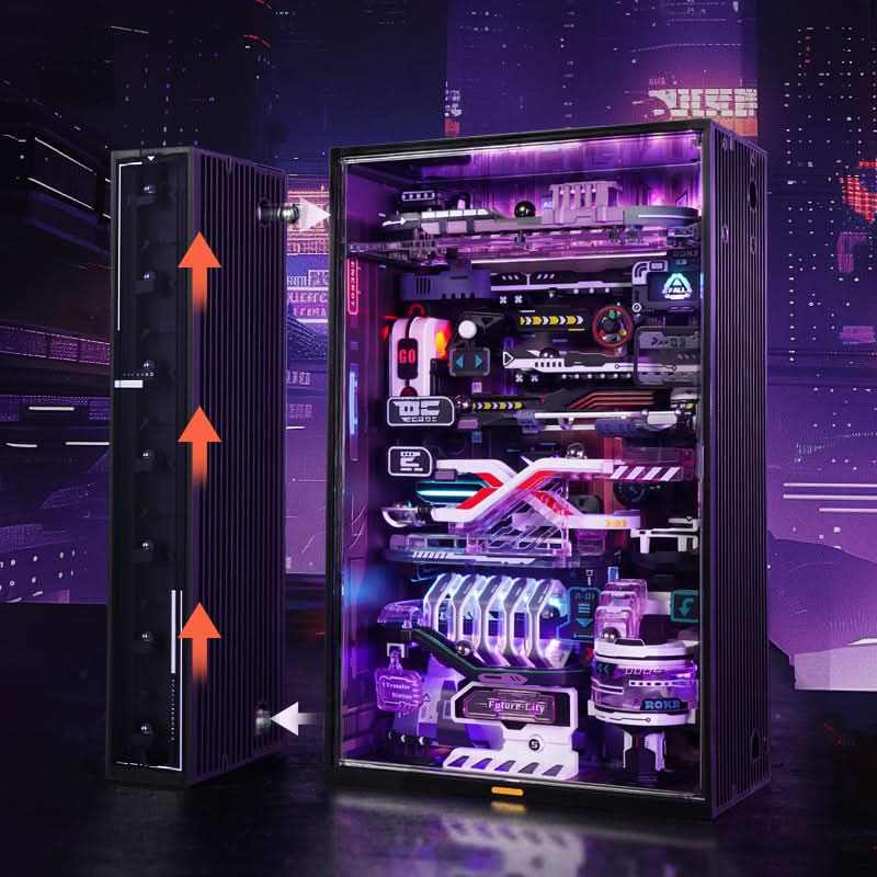 Robotime l Futuristische Murmelbahn | 3D Holzpuzzle - Lama Welt