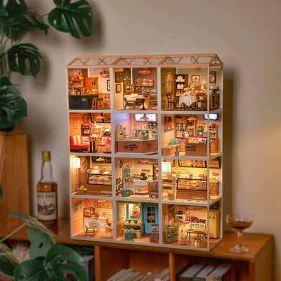 Robotime l Gemütliche Bar | 3D Miniaturhaus - Lama Welt