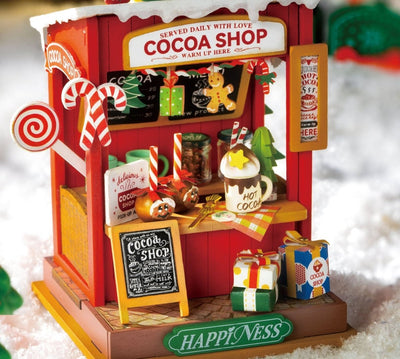 Robotime l Kakaostand | 3D Miniaturhaus - Lama Welt