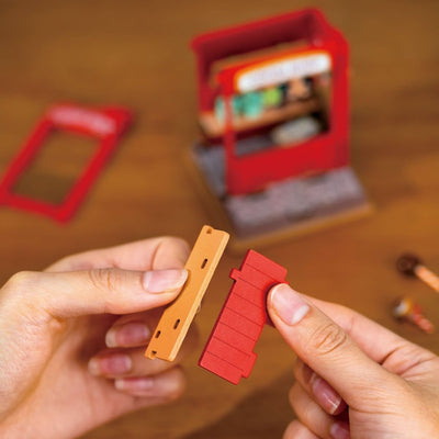 Robotime l Kakaostand | 3D Miniaturhaus - Lama Welt