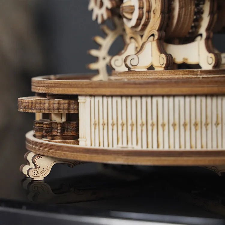 Robotime l Leuchtender Globus | 3D Holzpuzzle - Lama Welt