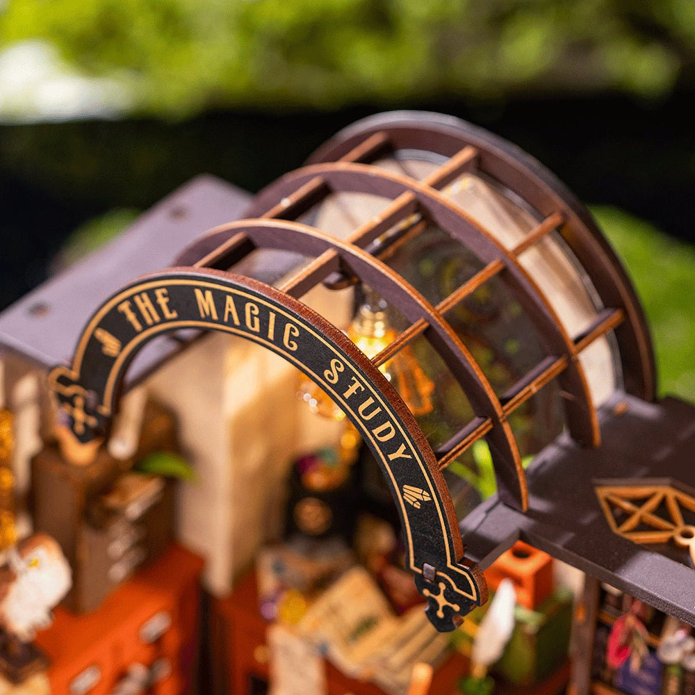 Robotime l Magisches Studierzimmer | 3D Miniaturhaus - Lama Welt