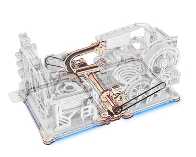 Robotime l Murmelbahn - Verbindungspaket | 3D Holzpuzzle - Lama Welt