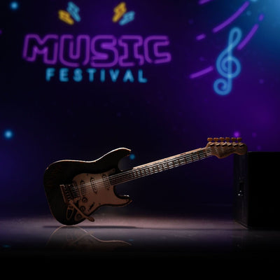 Robotime l Rockgitarre l 3D Holzpuzzle - Lama Welt