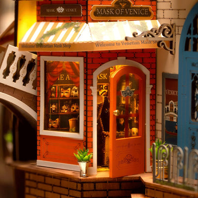 Robotime l Romantisches Venedig | 3D Miniaturhaus - Lama Welt