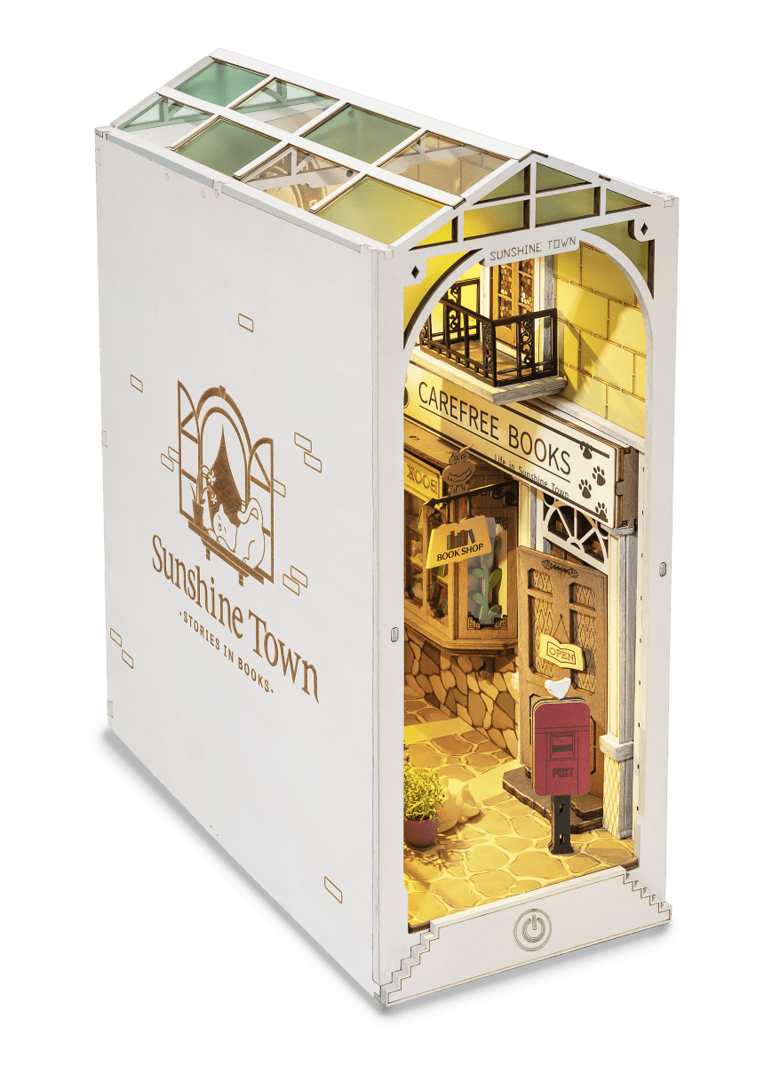 Robotime l Sonnenstadt | Book Nook - Lama Welt