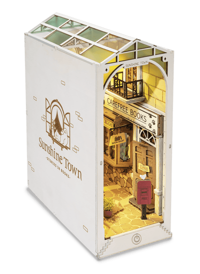 Robotime l Sonnenstadt | Book Nook - Lama Welt