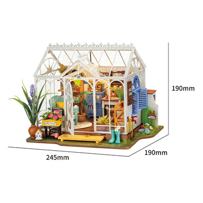 Robotime l Traumhaftes Gartenhaus | 3D Miniaturhaus - Lama Welt