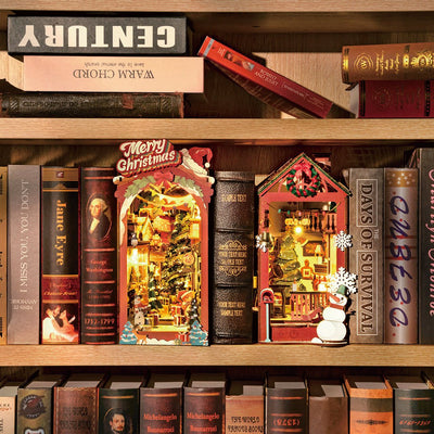 Robotime l Weihnachtszauber in der Stadt l 3D Miniaturhaus - Lama Welt