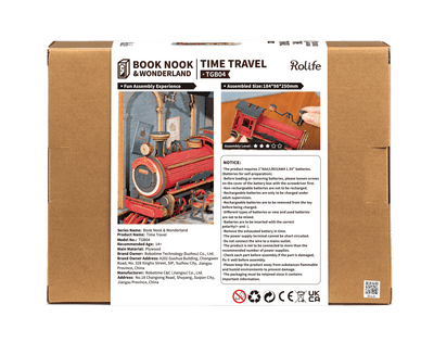 Robotime l Zeitreise | Book Nook - Lama Welt