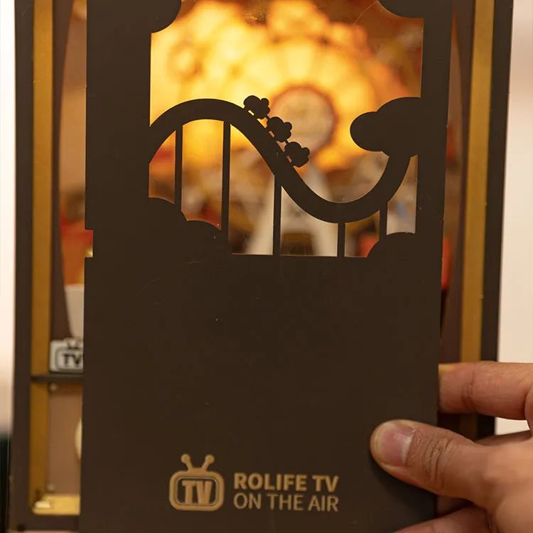 Robotime | Mechanische Musikbox „Sunset Carnival“ | 3D Holzpuzzle - Lama Welt