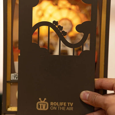 Robotime | Mechanische Musikbox „Sunset Carnival“ | 3D Holzpuzzle - Lama Welt