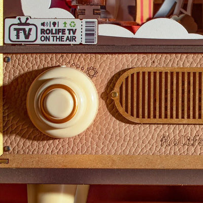 Robotime | Mechanische Musikbox „Sunset Carnival“ | 3D Holzpuzzle - Lama Welt