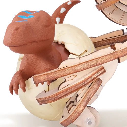Robotime | Mechanischer Velociraptor | 3D Holzpuzzle - Lama Welt