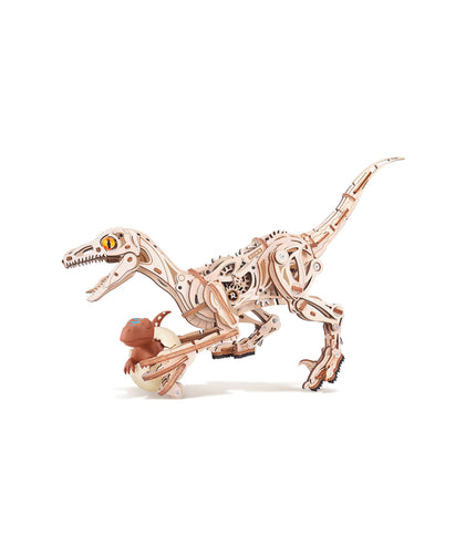 Robotime | Mechanischer Velociraptor | 3D Holzpuzzle - Lama Welt