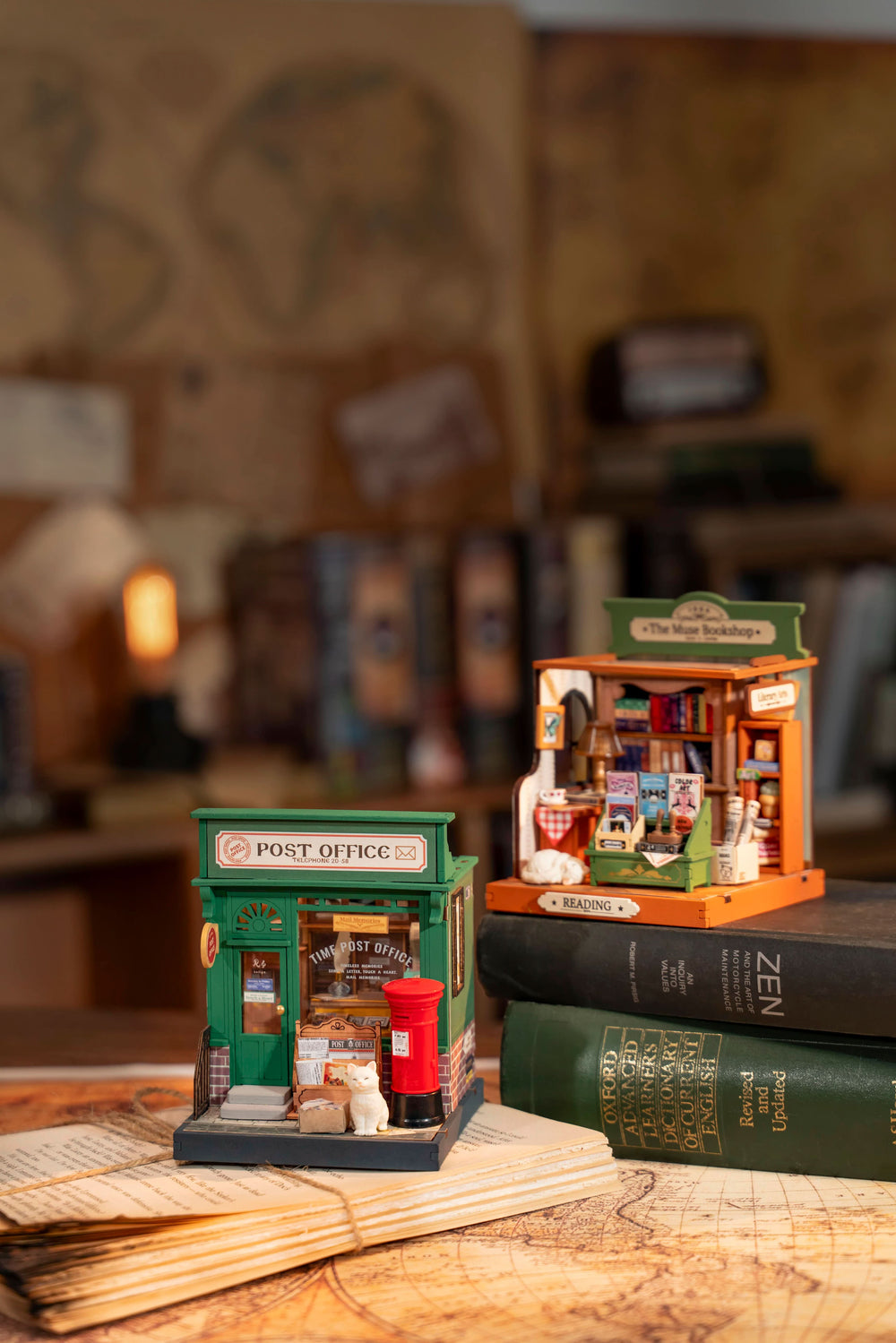 Robotime – Historisches Postamt | 3D Holzpuzzle