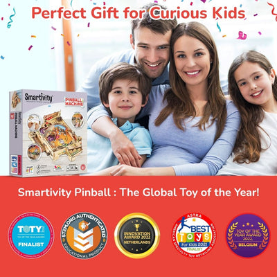 Smartivity – Pinball Maschine | 3D Holzpuzzle - Lama Welt