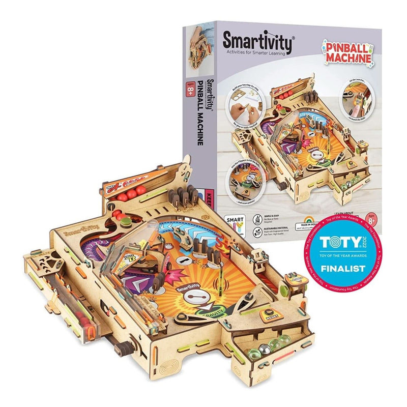Smartivity – Pinball Maschine | 3D Holzpuzzle - Lama Welt