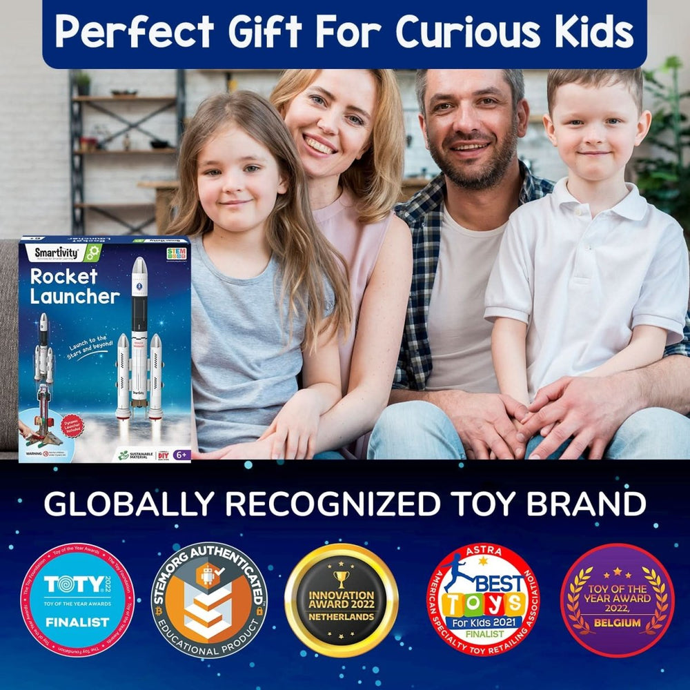 Smartivity – Raketenstarter | 3D Holzpuzzle - Lama Welt