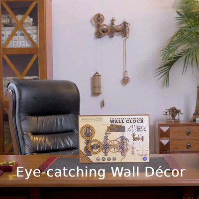 Steampunk Gearworks Wanduhr - Lama Welt