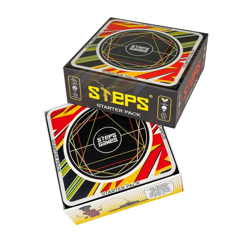 Steps l Starter Set, 1–6 Spieler, 48 Steps l Brettspiel - Lama Welt