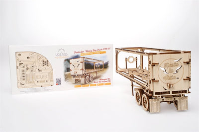 Ugears – Anhänger Für "Heavy Boy" Vm - 03 Lastwagen | 3D Holzpuzzle - Lama Welt