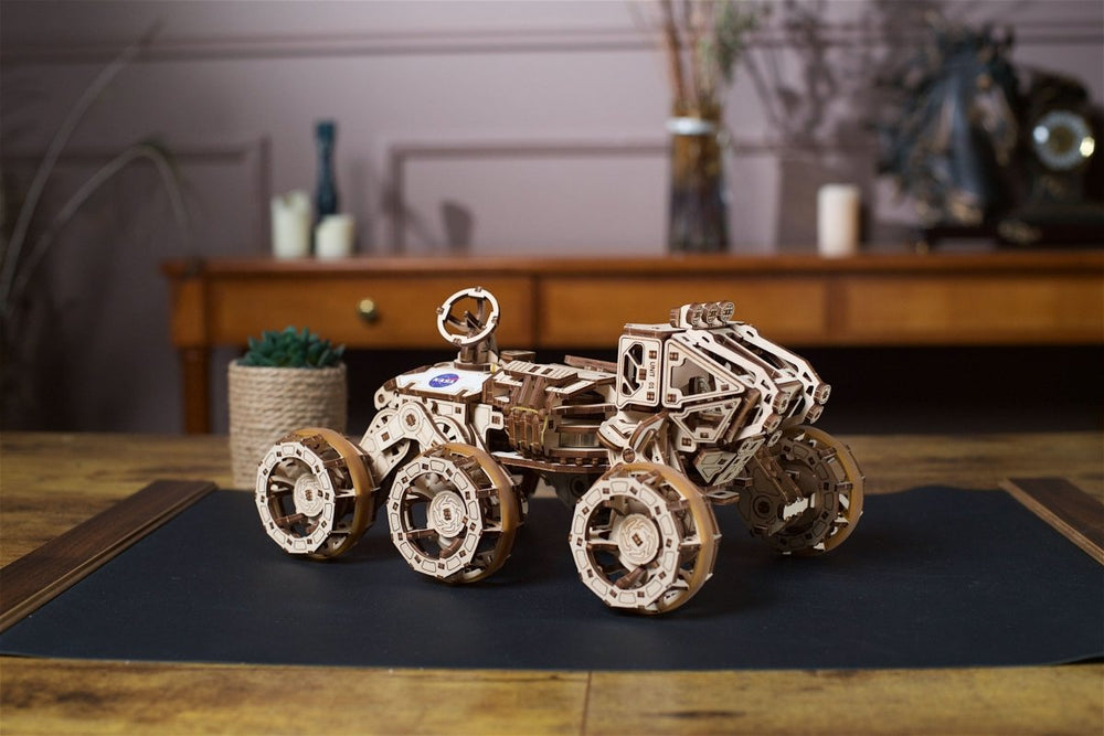 Ugears – Bemannter Mars - Rover Explorer | 3D Holzpuzzle - Lama Welt