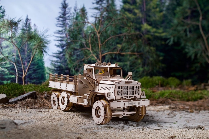 Ugears – Cargo Truck Lkw Mit Ladefläche | 3D Holzpuzzle - Lama Welt