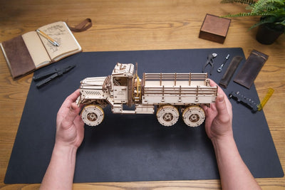 Ugears – Cargo Truck Lkw Mit Ladefläche | 3D Holzpuzzle - Lama Welt