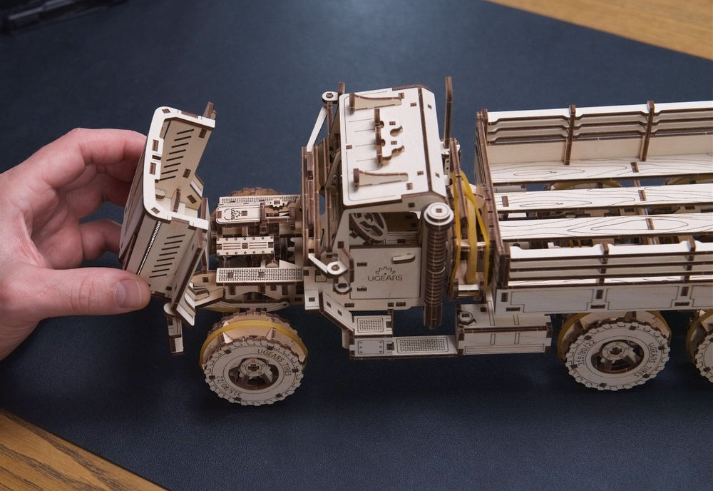 Ugears – Cargo Truck Lkw Mit Ladefläche | 3D Holzpuzzle - Lama Welt